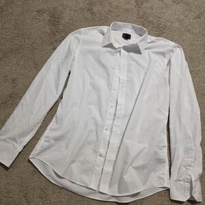 H&M Crisp White Dress Shirt for Men